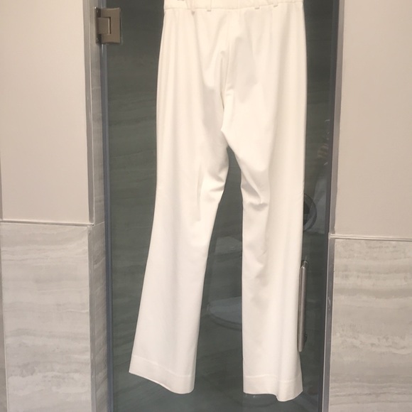 White Stretch Pants - Picture 6 of 6